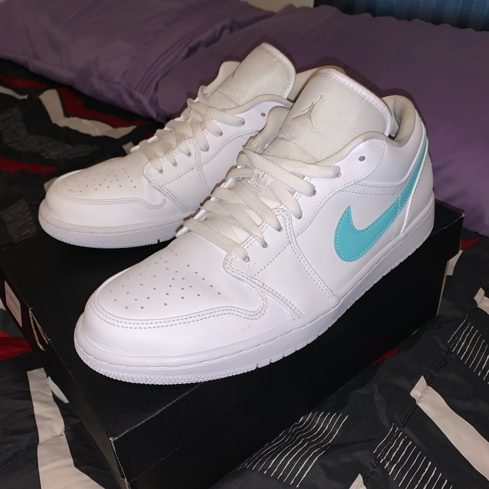 Mens Size 12 Air Jordan 1 Low Multicolor
